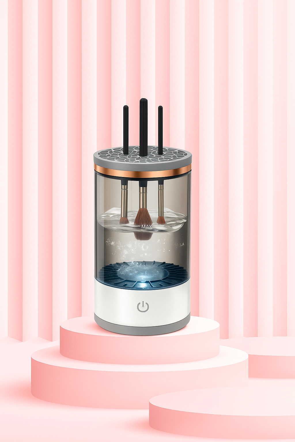 BrushWasher™ – Elektryczna myjka do czyszczenia pędzli kosmetycznych